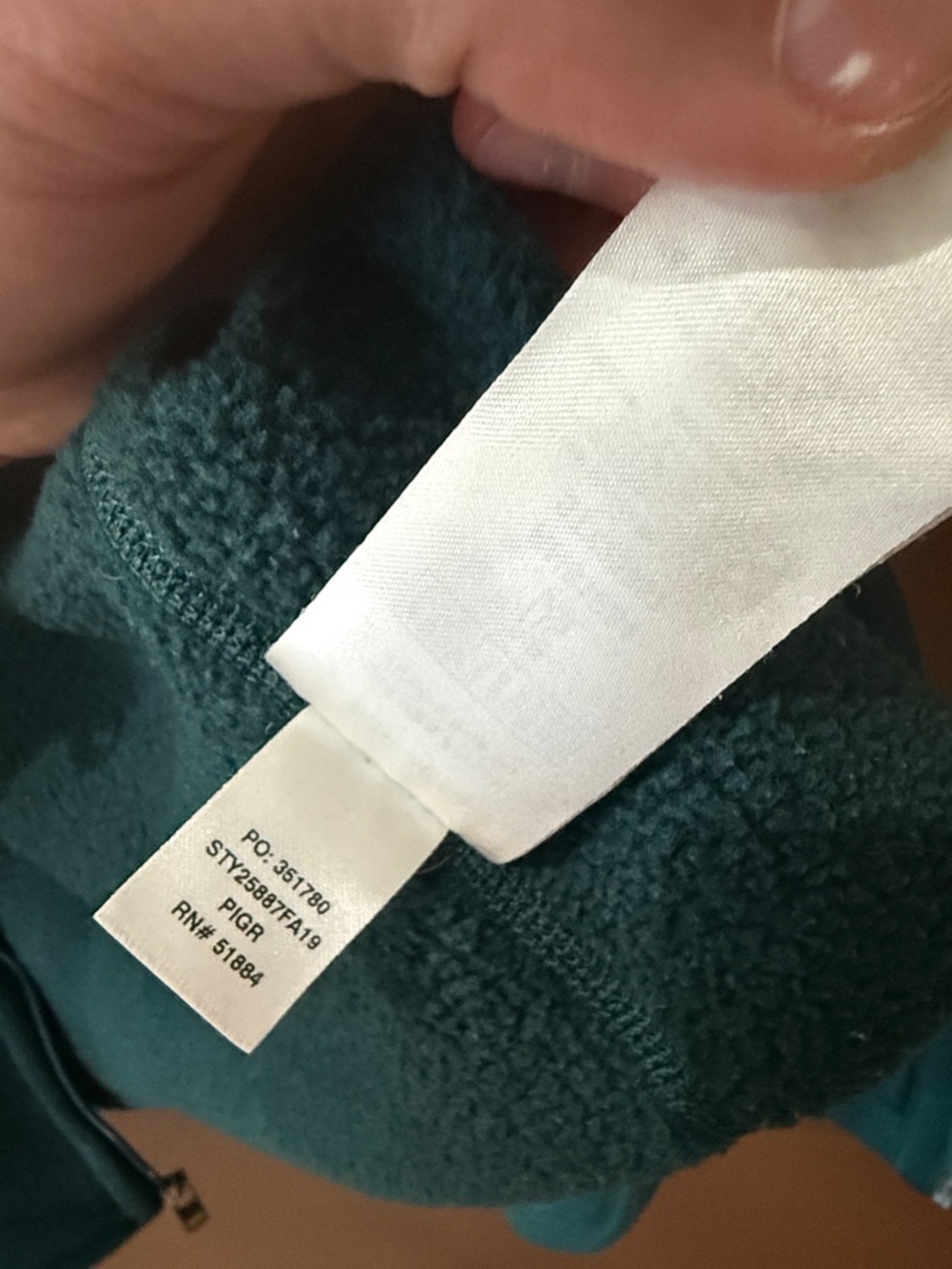EUC PATAGONIA Green Zip-Up Better Sweater Fleece Vest - Picture 5 of 7